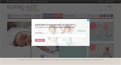 Desktop Screenshot of merinokidsusa.com